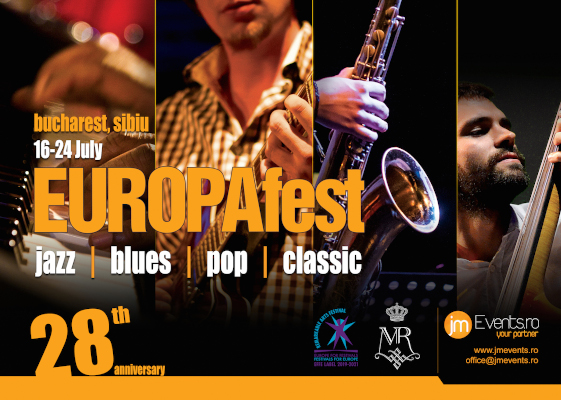 Start EUROPAfest 2021! 9 zile de jazz autentic