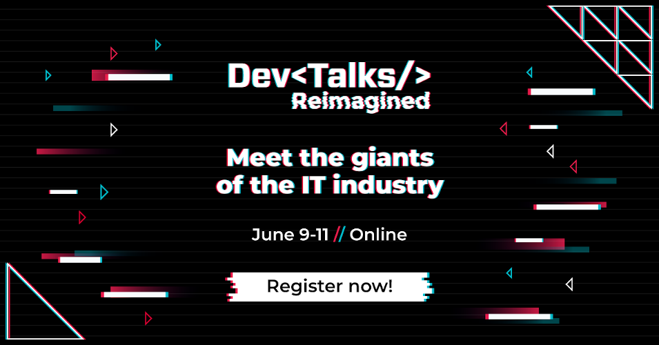 Pe 9-11 iunie are loc cea de-a doua ediție DevTalks Reimagined, cel mai complex eveniment IT virtual din România