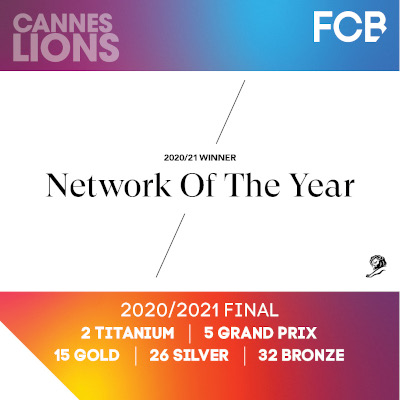 FCB Rețeaua Anului Cannes Lions 2020-2021