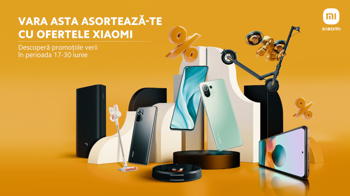 Xiaomi dă startul campaniei reducerilor de vară în România