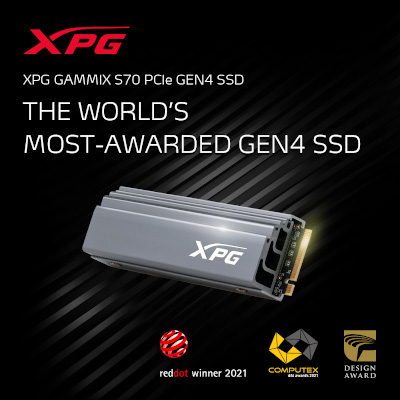 XPG GAMMIX S70 COMPUTEX d&i 2021