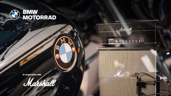 BMW Motorrad and Marshall announce strategic partnership