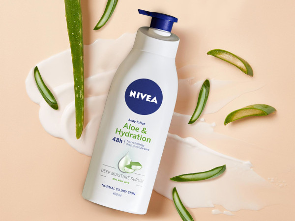 Bucură-te de o piele catifelată cu NIVEA Aloe&Hydration