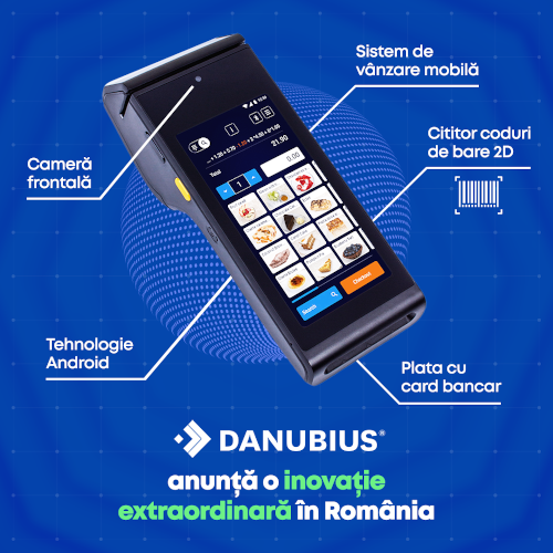 Inovație în România: Danubius anunță avizarea tehnică a primei case de marcat cu POS bancar încorporat