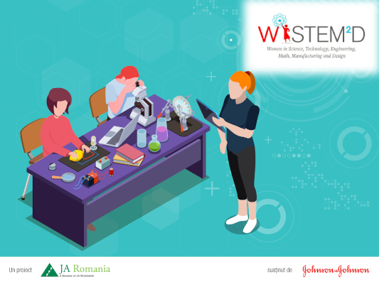 Online sau în sala de clasă, a treia ediție a proiectului WiSTEM²D, cu peste 8.000 de elevi participanți