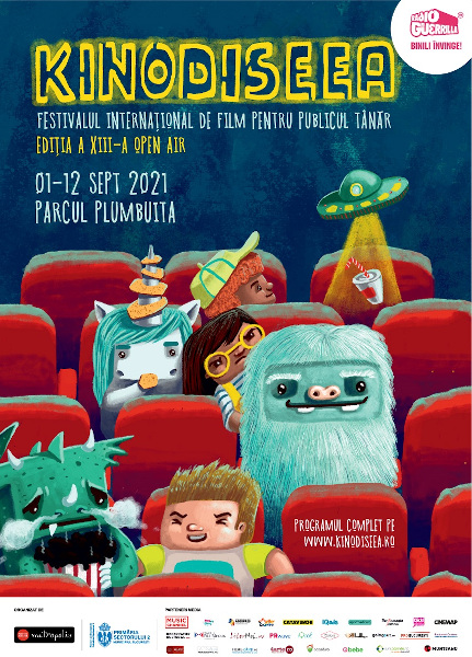 KINOdiseea – Festivalul Internațional de Film pentru Publicul Tânăr (open air) aduce 7 filme și activități pentru copii până pe 12 septembrie