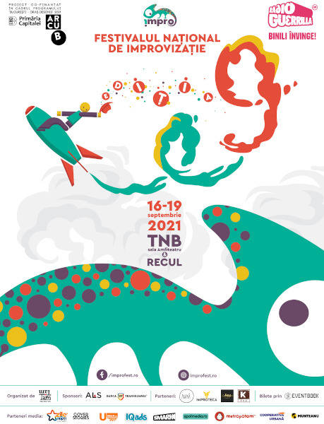Festivalul Național de Improvizație revine la București între 16-19 septembrie
