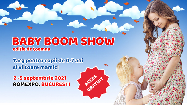 Lansări în premieră şi experienţe unice la Baby Boom Show, cel mai mare târg pentru copii şi viitoare mămici