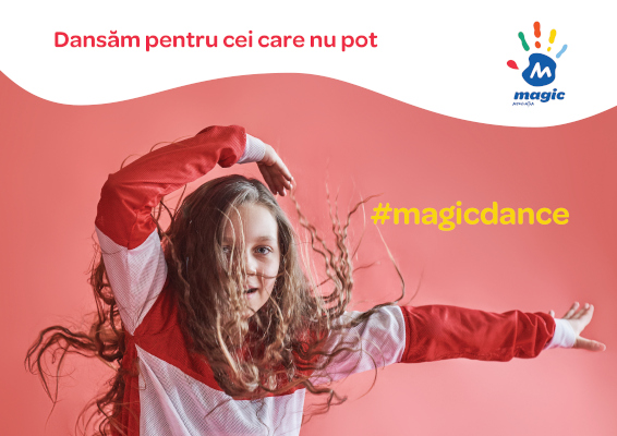 La împlinirea a 7 ani de activitate, Asociația Magic lansează provocarea #magicdance pe TikTok