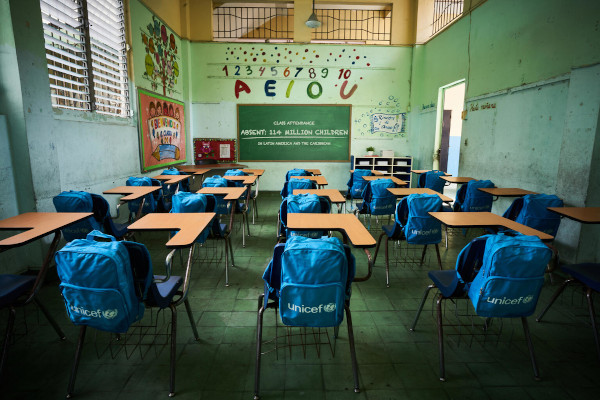 Prima zi de şcoală, „amânată pe termen nedefinit” pentru 140 de milioane de noi elevi din lume – UNICEF