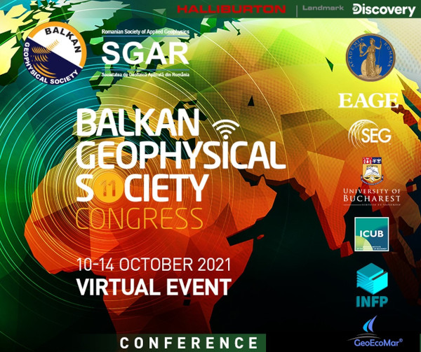 Societatea de Geofizică Aplicată din România anunță organizarea celei de-a 11-a ediții a Balkan Geophysical Society Congress