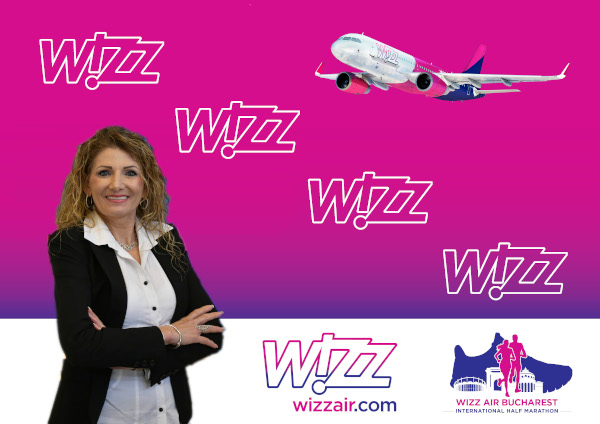 Constantina Diță și Wizz Air fac echipă pentru Wizz Air Bucharest International Half Marathon 2021