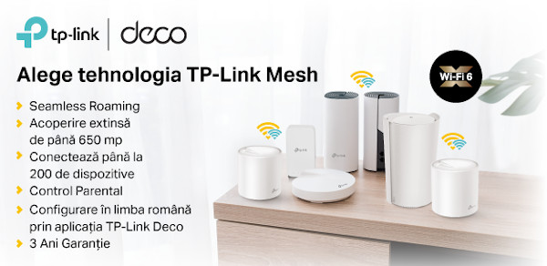 Sisteme Mesh TP-Link Deco pentru Wi-Fi in toata casa 2
