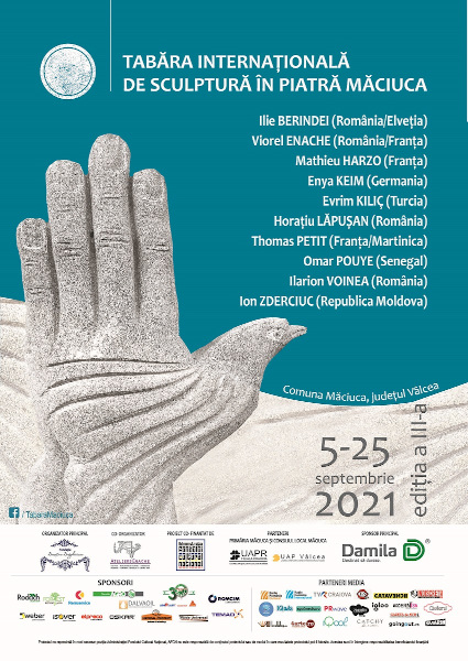 Expoziție a sculptorilor prezenți la cea de-a treia ediție a Taberei Internaționale de Sculptură în Piatră Măciuca, între 12–24 septembrie