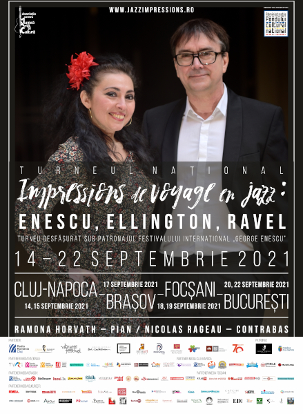 Turneul național “Impressions de voyage en jazz: Enescu, Ellington, Ravel”