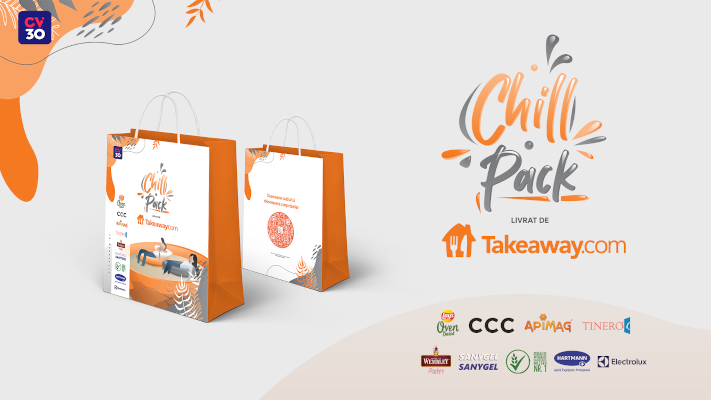Takeaway susține inițiativele de wellbeing adresate targetului corporate devenind partenerul principal al ediției de toamnă Chill Pack