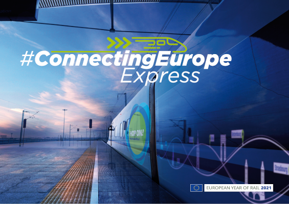 Trenul Connecting Europe Express Romania