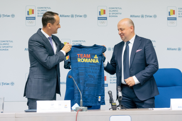 Allianz-Țiriac devine asigurătorul oficial al Comitetului Olimpic și Sportiv Român și al Echipei Olimpice