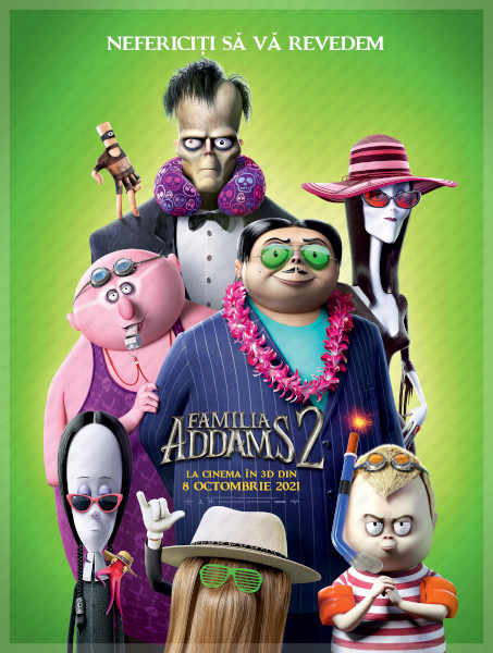 “The Addams Family 2/Familia Addams 2” un roadmovie exotic, o animație originală plină de aventuri stranii și umor bizar