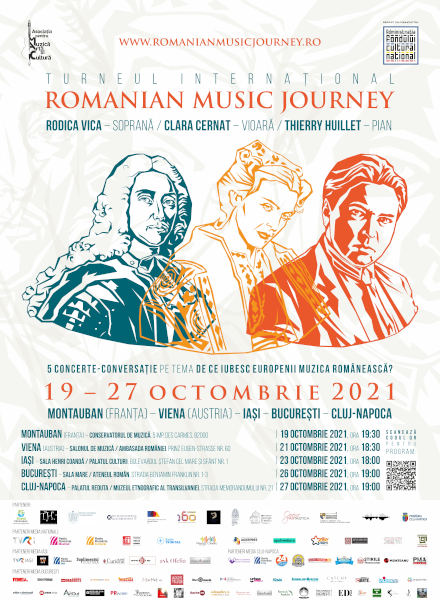afis Romanian Music Journey