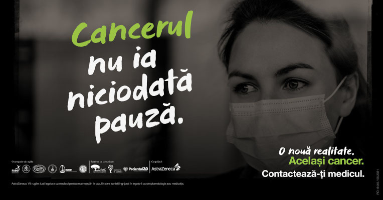 AstraZeneca România trage un semnal de alarmă despre importanța diagnosticării precoce în cancer prin campania „O nouă realitate. Același cancer”, în colaborare cu Medic One
