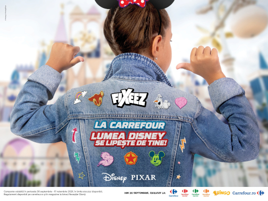 Carrefour Fixeez Disney Pixar