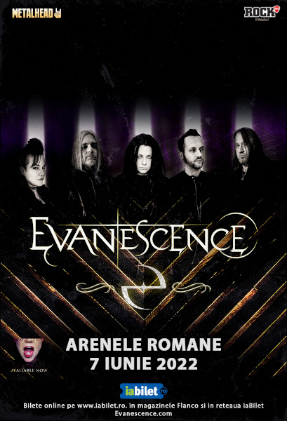 concert Evanescence 7 iunie 2022