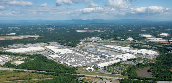 BMW Group Plant Spartanburg (USA). Aerial view