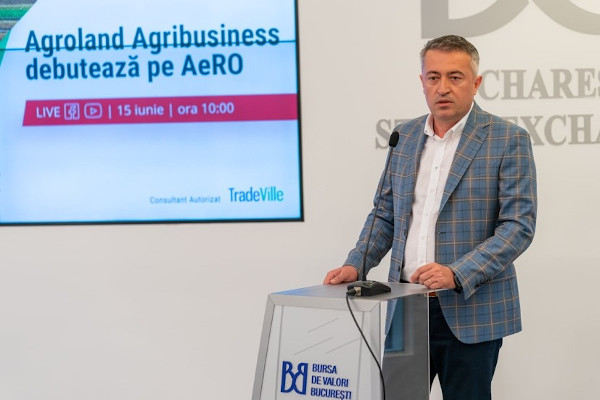 Agroland Agribusiness anunță o creștere de 332% a profitului net în primele nouă luni ale anului