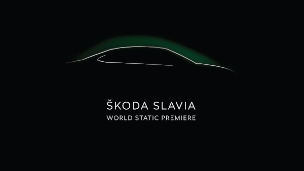 ŠKODA SLAVIA: premiera mondială va fi prezentată joi, 18 noiembrie, în cadrul unui livestream