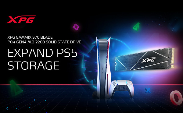 XPG GAMMIX S70 BLADE and PS5 Compatibility 01