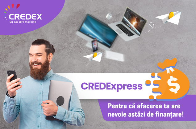Credex IFN lansează, în premieră, servicii de finanțare destinate companiilor