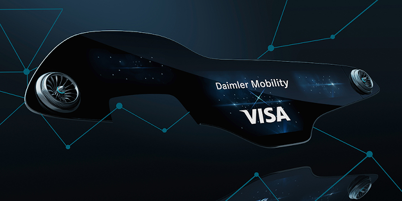 Daimler Mobility și Visa încheie un parteneriat tehnologic global pentru a integra simplu și comod comerțul digital la bordul mașinii