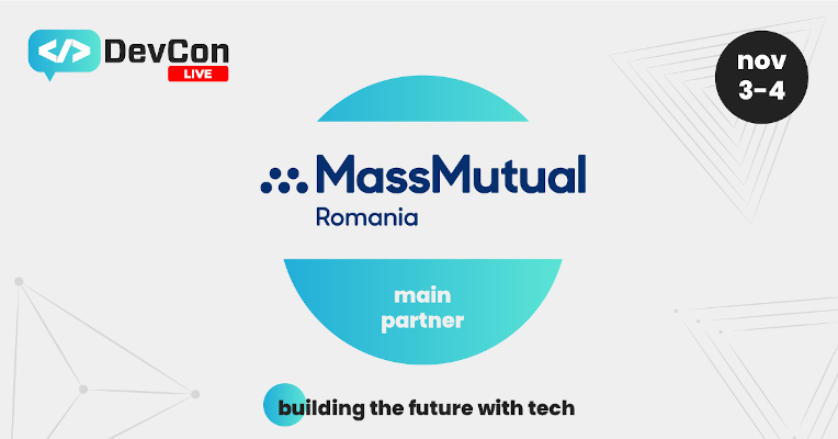 MassMutual România – Sponsor Principal la DevCon Live 2021, cea mai amplă conferință dedicată profesioniștilor și pasionaților de tehnologie din România