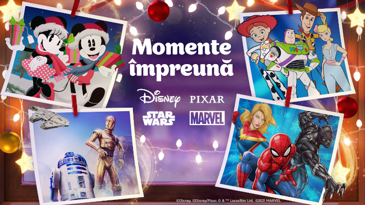 Disney lanseaza clipul animat de Craciun în cadrul campaniei „Momente Împreună”