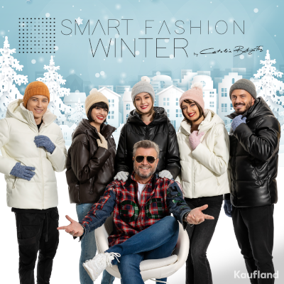 Kaufland România și designerul Cătălin Botezatu lansează noua colecție vestimentară „Smart Fashion Winter”