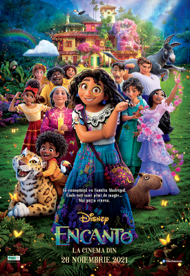 “Encanto”, cea mai recentă producție cinematografică Disney, aduce buna dispoziție pe marile ecrane și vorbește despre puterea interioară a fiecăruia dintre noi
