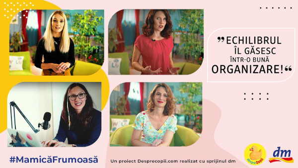 “Mămică frumoasă”: O campanie de awareness, parenting și lifestyle semnată Despre Copii și realizată cu sprijinul dm drogerie markt România