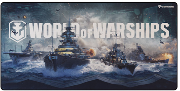 Vești bune pentru fanii World of Warships – Mousepad-urile din seria Carbon 500 de la Genesis salută armatele WOWS prin lansarea modelelor WOWS Armada și WOWS Błyskawica în ediție limitată