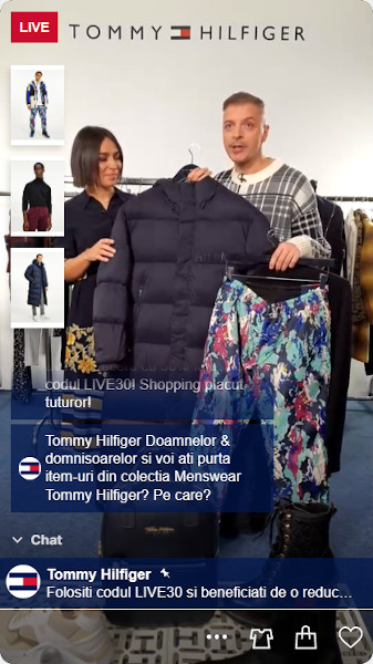 Live Shopping Tommy Hilfiger 2