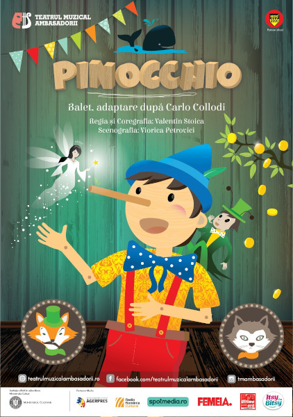 „Pinocchio” – un vis devenit realitate pe scena Teatrului Muzical Ambasadorii