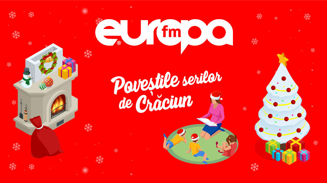 Poveștile de Crăciun se scriu pe muzica Europa FM