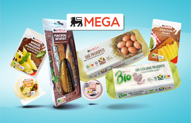 Mega Image lansează o nouă marcă proprie de produse de calitate la preț accesibil, MEGA