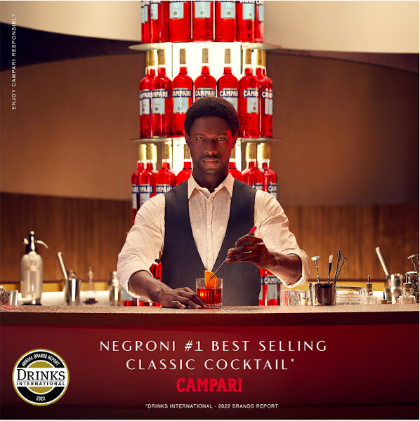Negroni a devenit cel mai vândut cocktail clasic la nivel global, potrivit prestigiosului raport anual Drinks International – ediția 2022