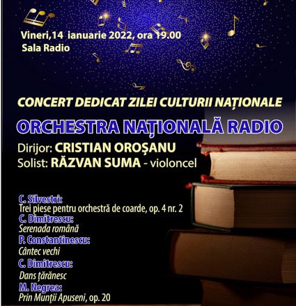 Ziua Culturii Naționale aniversată la Sala Radio, printr-un concert integral românesc