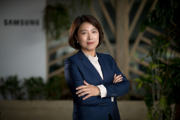 2021.10.14.Hyang Hee Kim, a Samsung Magyarország vezérigazgatója.