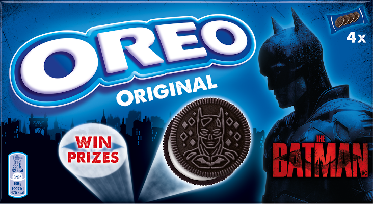 OREO anunță colaborarea cu filmul Batman spre entuziasmul fanilor supereroului, dar și ai celebrului biscuit