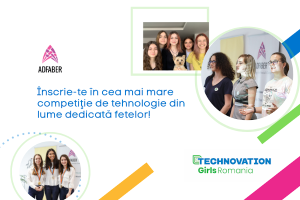 Înscrierile pentru competiția Technovation Girls s-au deschis! Elevele din România se înscriu în număr mare
