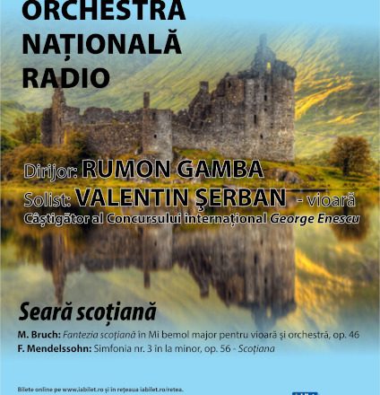 Câștigător al ultimei ediții a Concursului Internațional „George Enescu”, violonistul VALENTIN ȘERBAN invitat la SALA RADIO