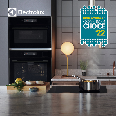 Electrolux cel mai de încredere brand în categoriile Plite și Cuptoare Consumer Choice Award